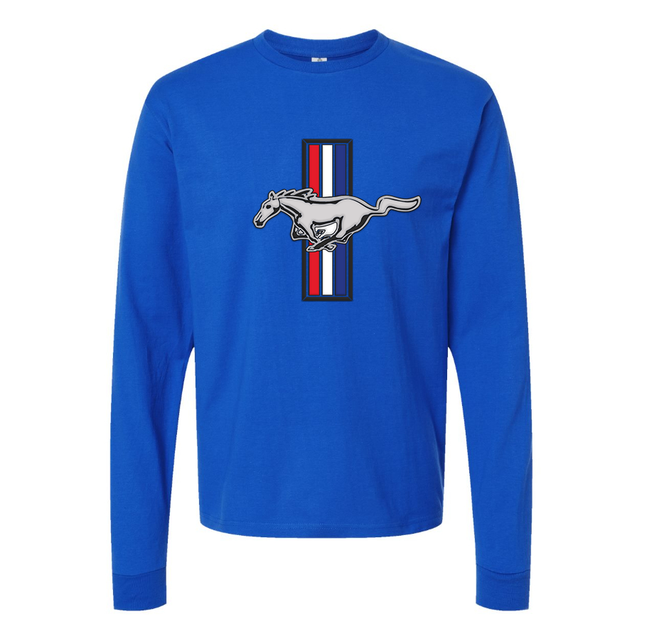 Men's Mustang Long Sleeve T-Shirt